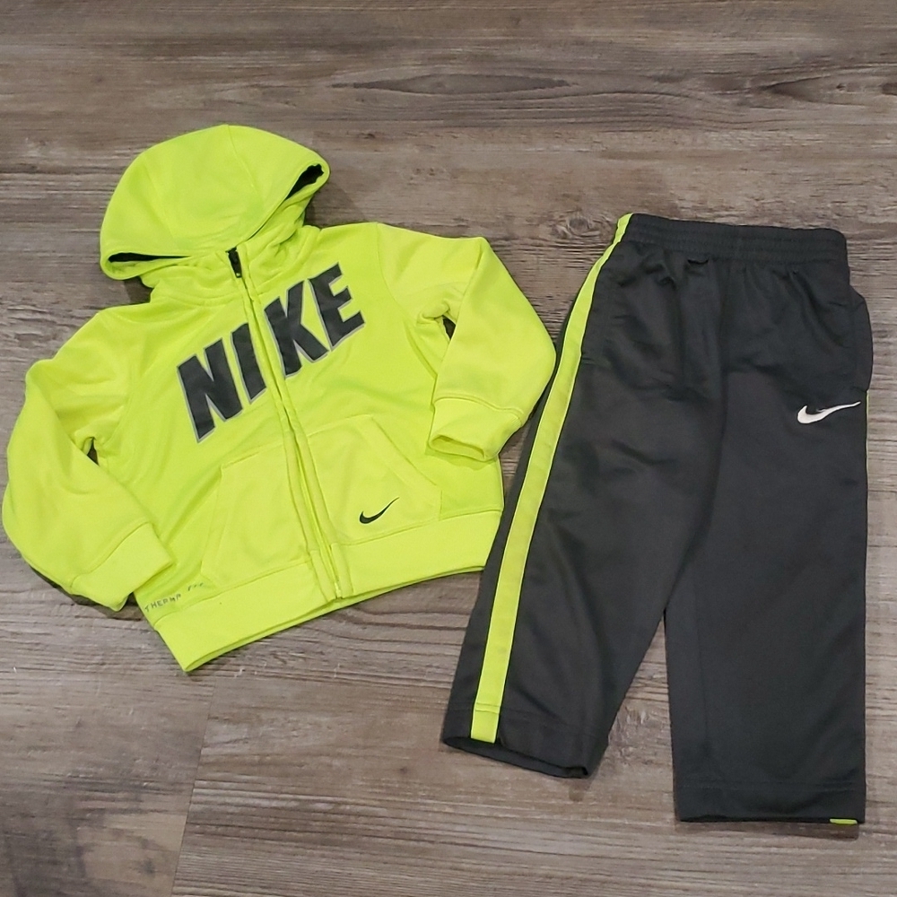 Nike Hooded Sweatshirt Matching Set Size 24 Months/2T